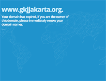 Tablet Screenshot of gkjjakarta.org